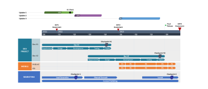 Auto-generated PowerPoint roadmap with Office Timeline