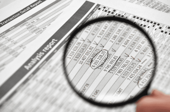 Looking at financial data through a magnifying glass