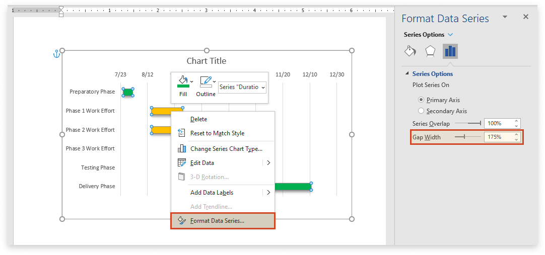 Decrease task bar width