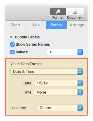 Format Bubble Labels