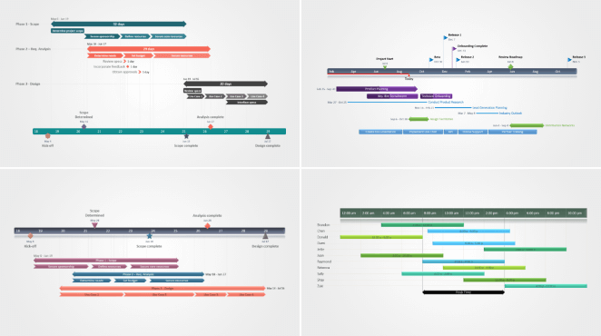 Professional Timeline Templates