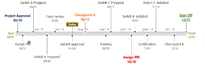 Microsoft Project Timeline Sample