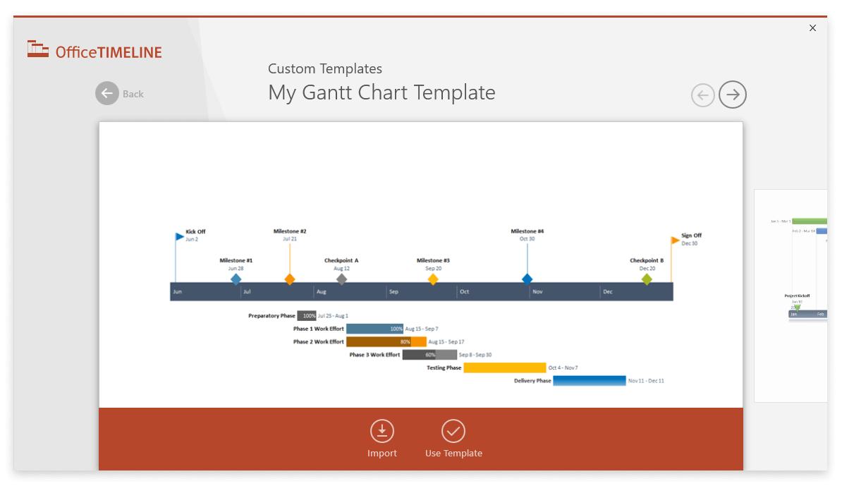 My Gantt Chart Template