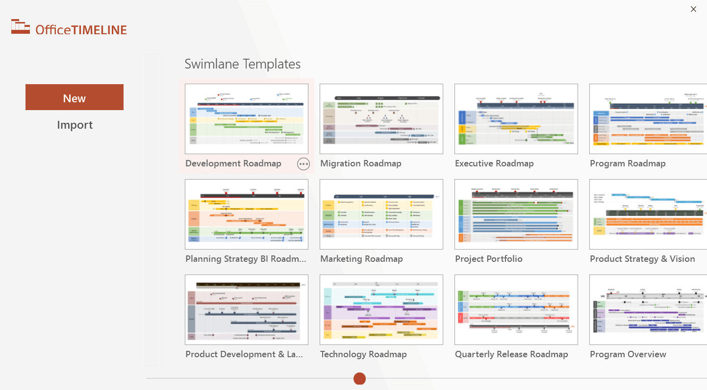 Modèles de couloirs dans PowerPoint