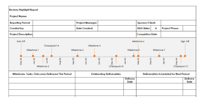 Projektbewertungsvorlage für Excel