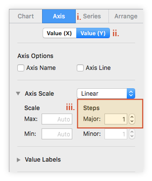 Remove the Horizontal Lines of Your Timeline in Numbers