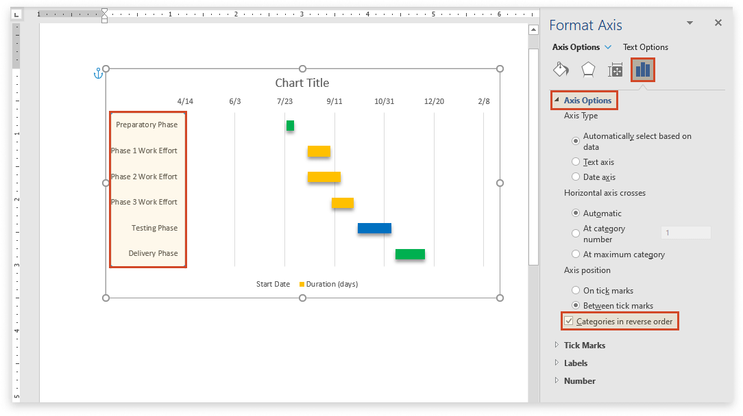 Reverse task order